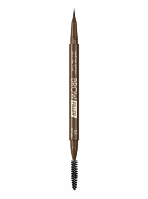 LUXVISAGE маркер д/бровей brow filler ultra slim 24H т.03